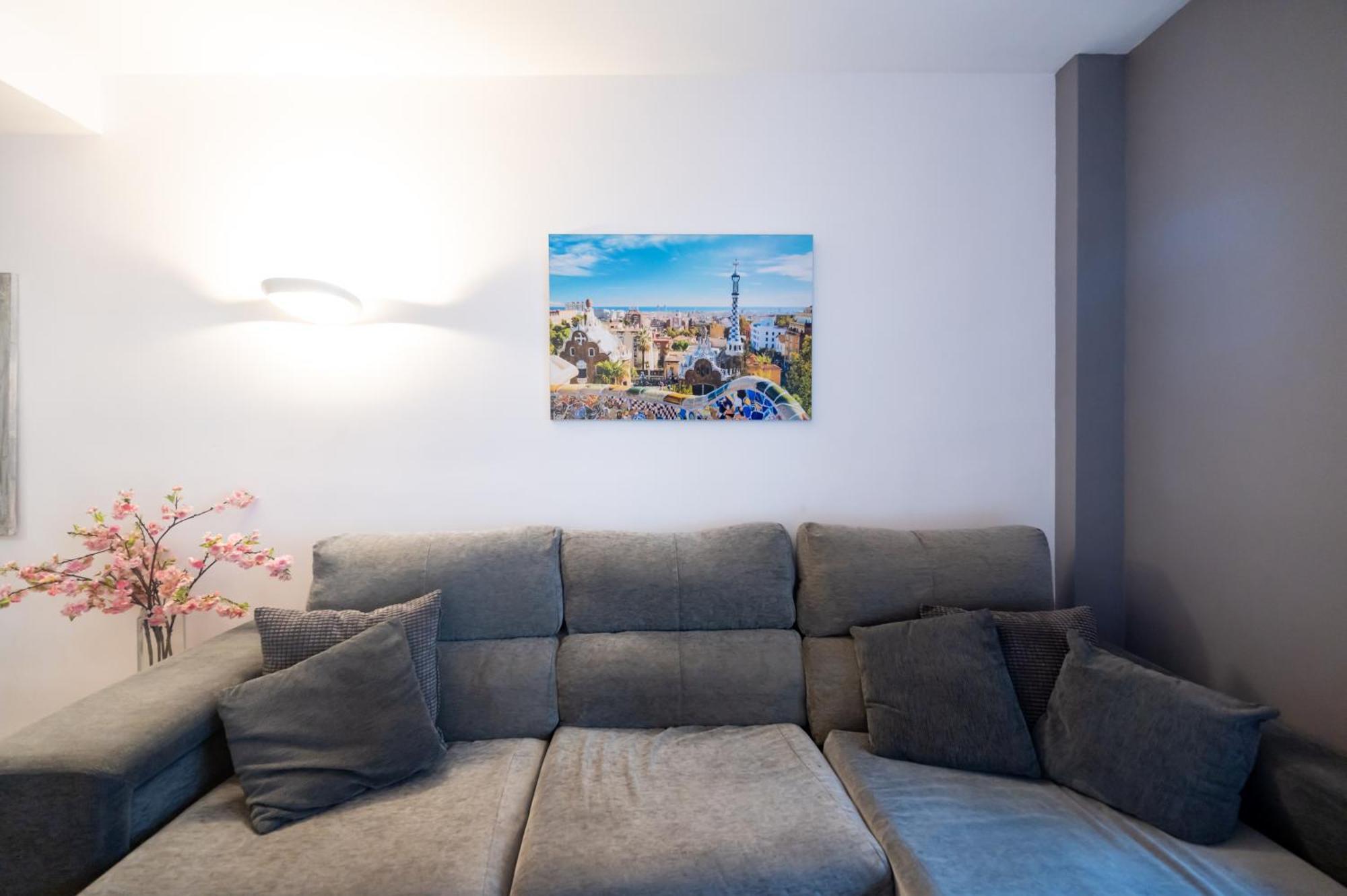 شقة Comfy Downtown + Private Terrace برشلونة المظهر الخارجي الصورة
