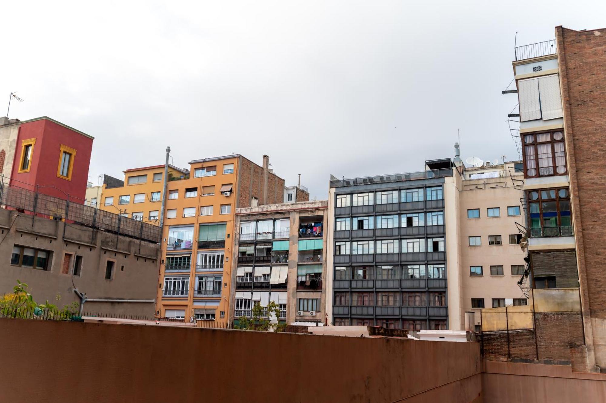 شقة Comfy Downtown + Private Terrace برشلونة المظهر الخارجي الصورة